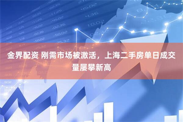 金界配资 刚需市场被激活，上海二手房单日成交量屡攀新高